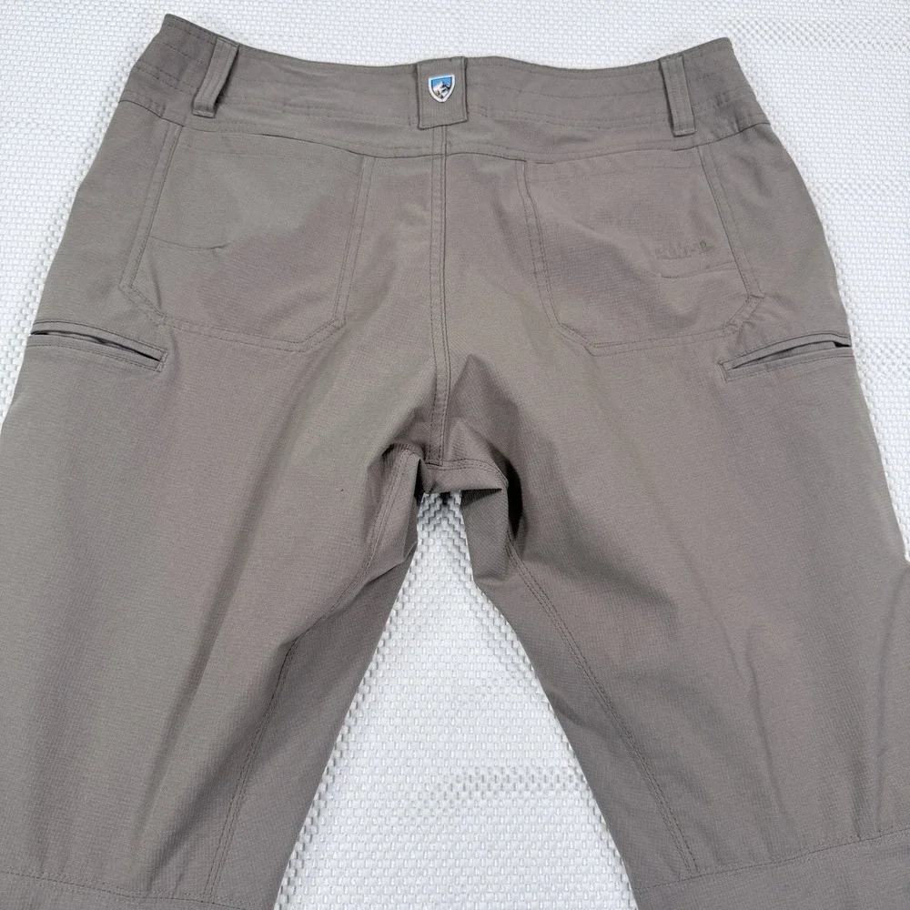 Kuhl Silencr Men's Gray Stretch Ripstop Outdoor Hiking Pants size 36x30